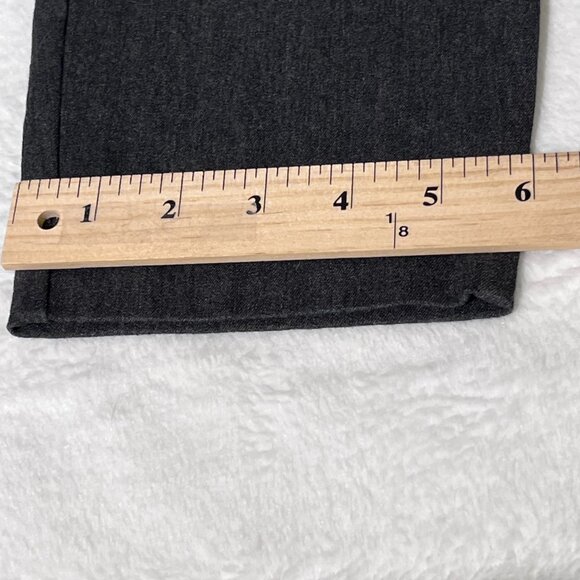 Old Navy Pixie High Rise Pants Heather Grey / Gray 10 Smooth Pockets - Picture 6 of 8